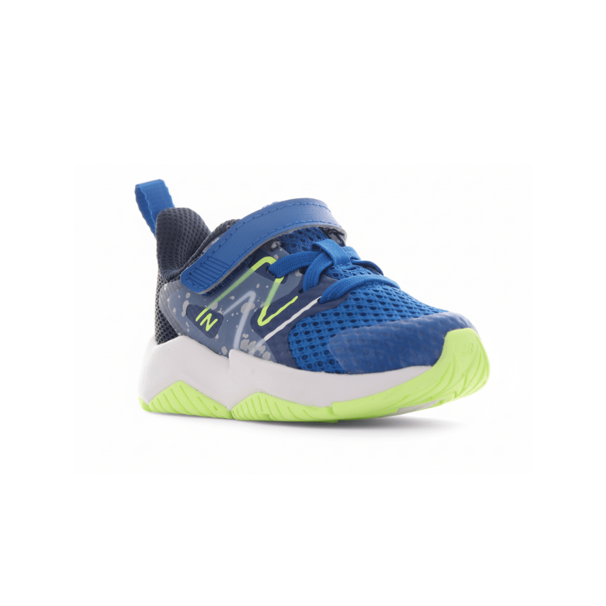 New Balance Toddlers Rave Run V2 Royal/Lime/White Velcro - 1080610 - Tip Top Shoes of New York
