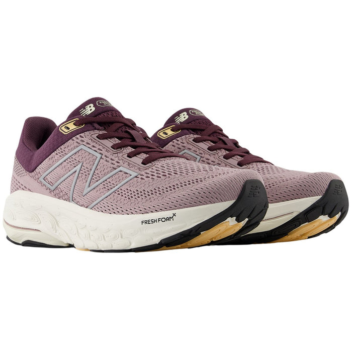 New Balance Women's Fresh Foam X 860v14 W860J14 Ice Wine/Plum Brown/Silver Metallic - 10050155 - Tip Top Shoes of New York