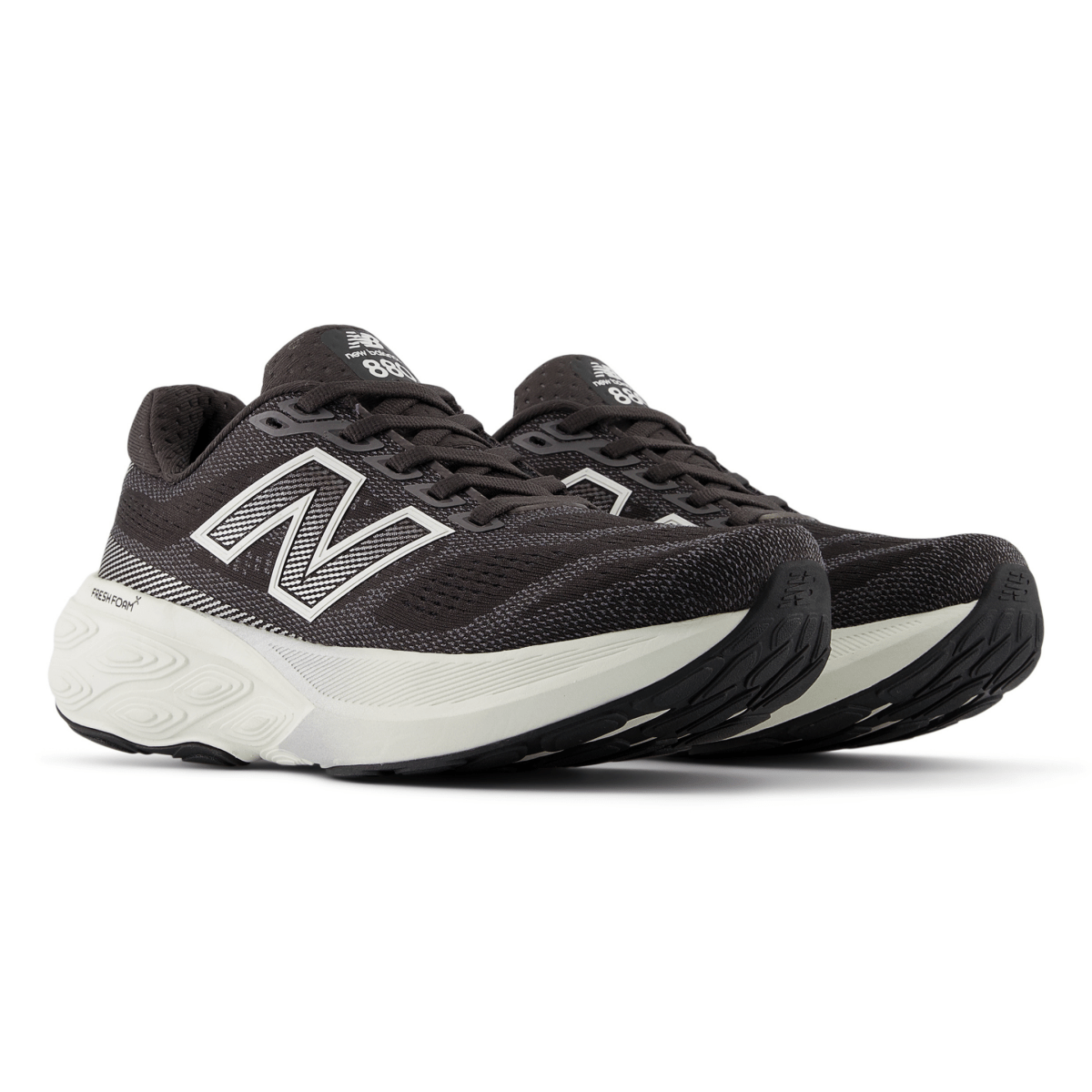 New Balance Women's Fresh Foam X 880v15 W880H15 Black Cement/Sea Salt/Silver Metallic - 10058276 - Tip Top Shoes of New York