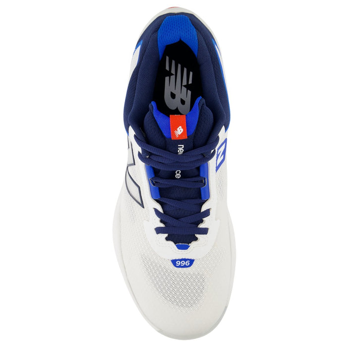 New Balance Women's FuelCell 996v6 Pickleball WCH996PI White/Navy - 10050091 - Tip Top Shoes of New York