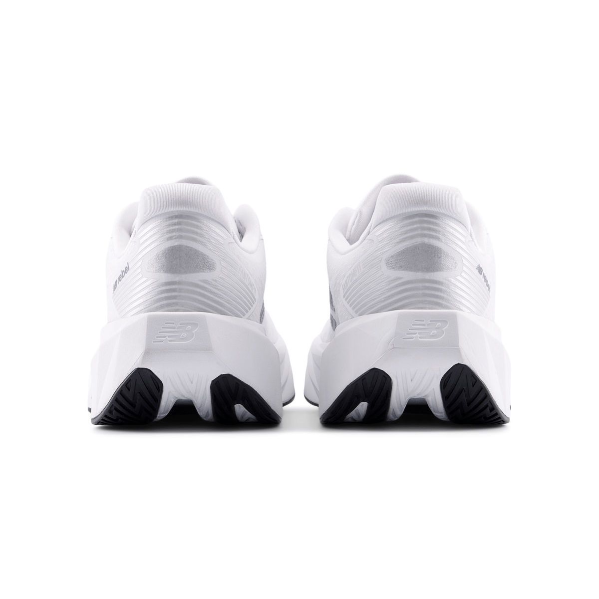 New Balance Women's FuelCell Rebel v5 White/Silver Metallic/Black - 11002913 - Tip Top Shoes of New York