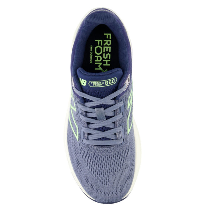 New Balance Women's W860L14 Arctic Grey/Sea Salt/Bleached Lime - 10041733 - Tip Top Shoes of New York