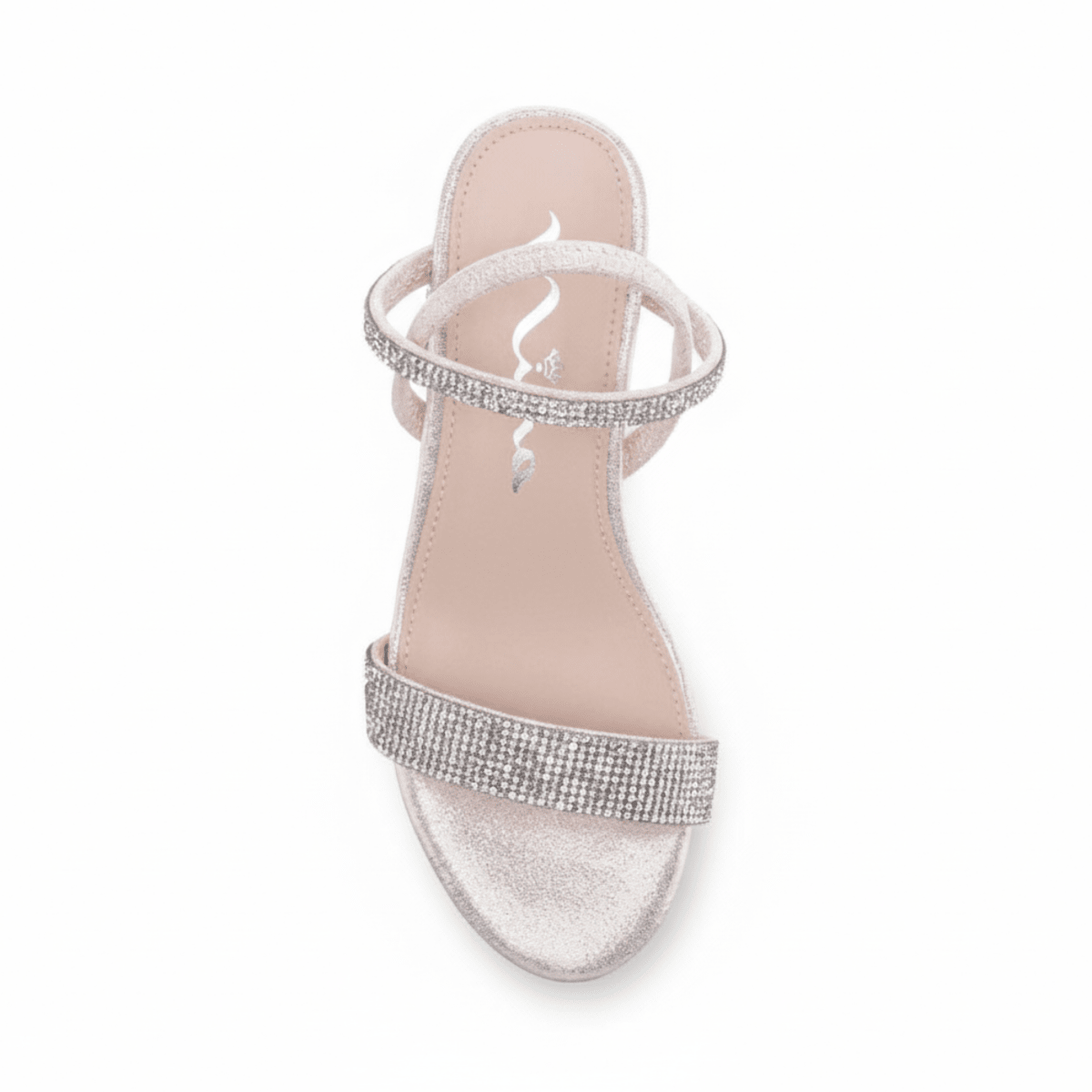 Nina Girls Carla Platino/Gold Shimmer Rhinestones - 1111648 - Tip Top Shoes of New York