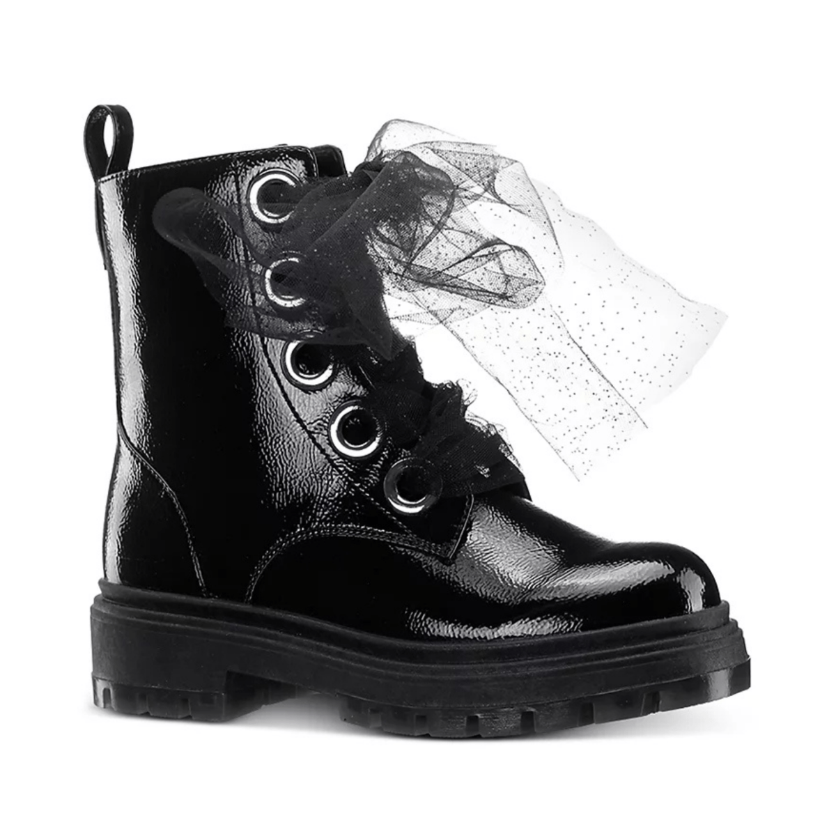 Nina Girls' Chassy Black Patent - 1098661 - Tip Top Shoes of New York