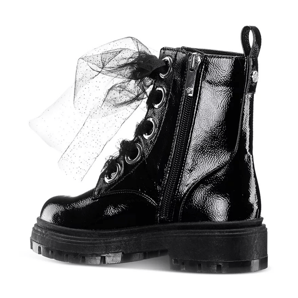 Nina Girls' Chassy Black Patent - 1098661 - Tip Top Shoes of New York