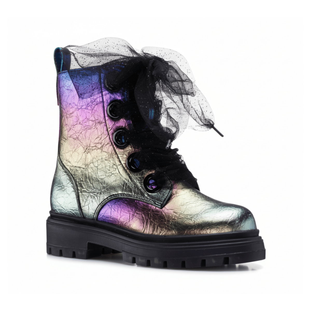 Nina Girls Chassy Crinkle Metallic - 1088409 - Tip Top Shoes of New York