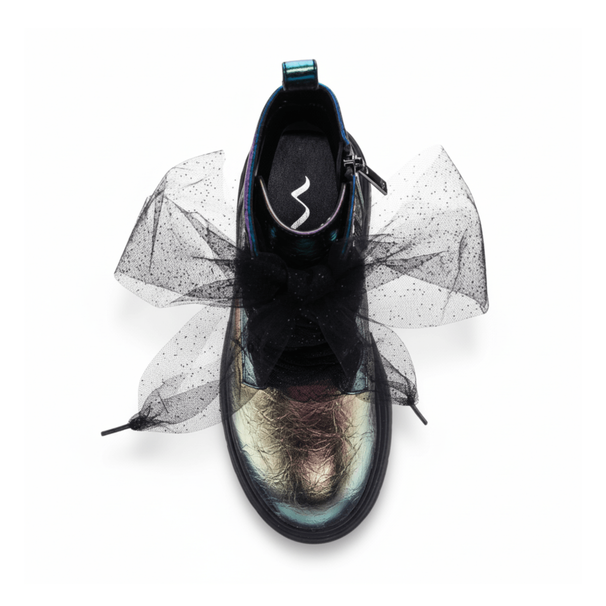 Nina Girls Chassy Crinkle Metallic - 1088409 - Tip Top Shoes of New York