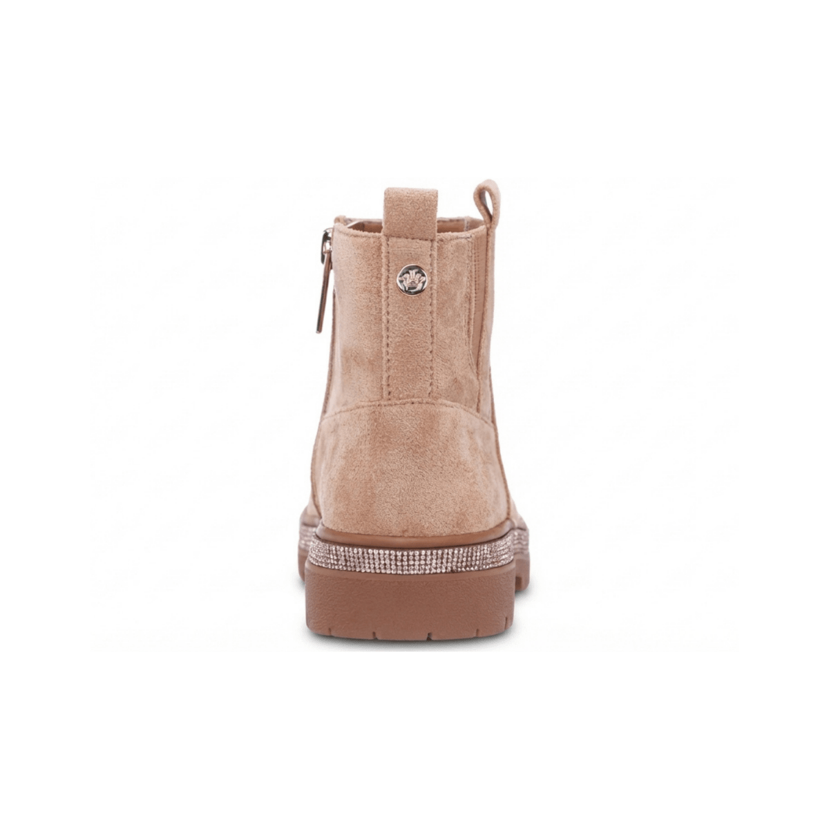 Nina Girls Evan Tan Microsuede/Glitter - 1111603 - Tip Top Shoes of New York