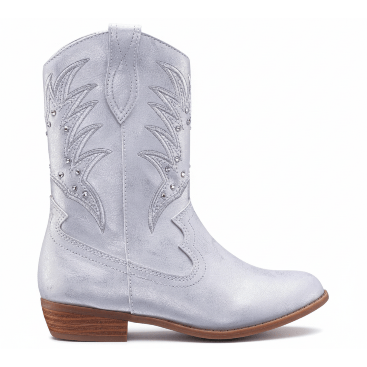 Nina Girls Fillan Silver Metallic - 1088437 - Tip Top Shoes of New York