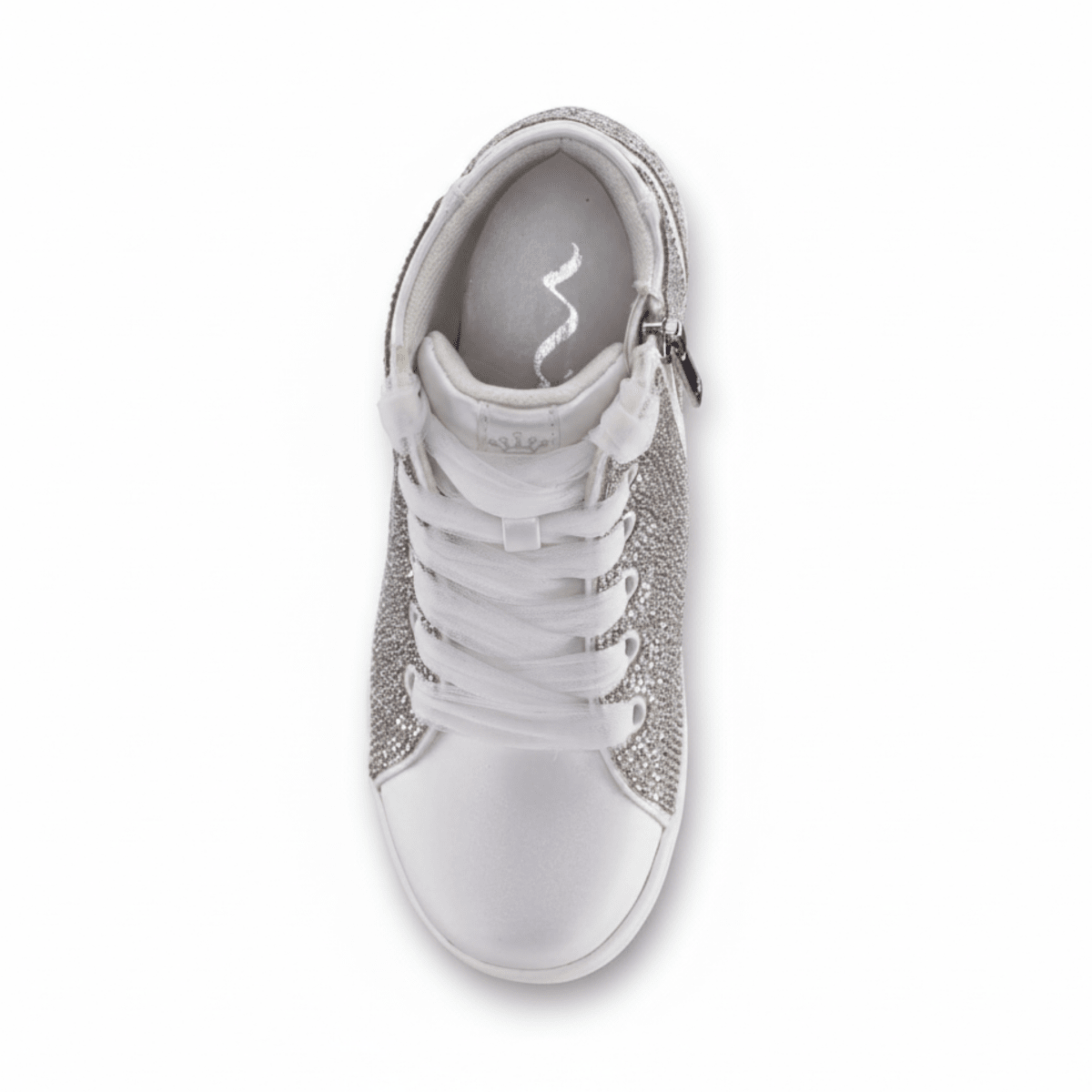 Nina Girls Kula White/Rhinestones - 1106681 - Tip Top Shoes of New York