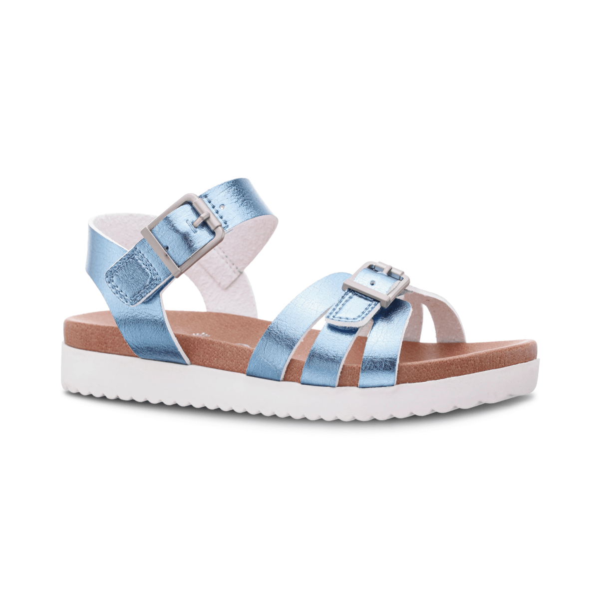 Nina Girls Lacey Blue Metallic - 1092759 - Tip Top Shoes of New York