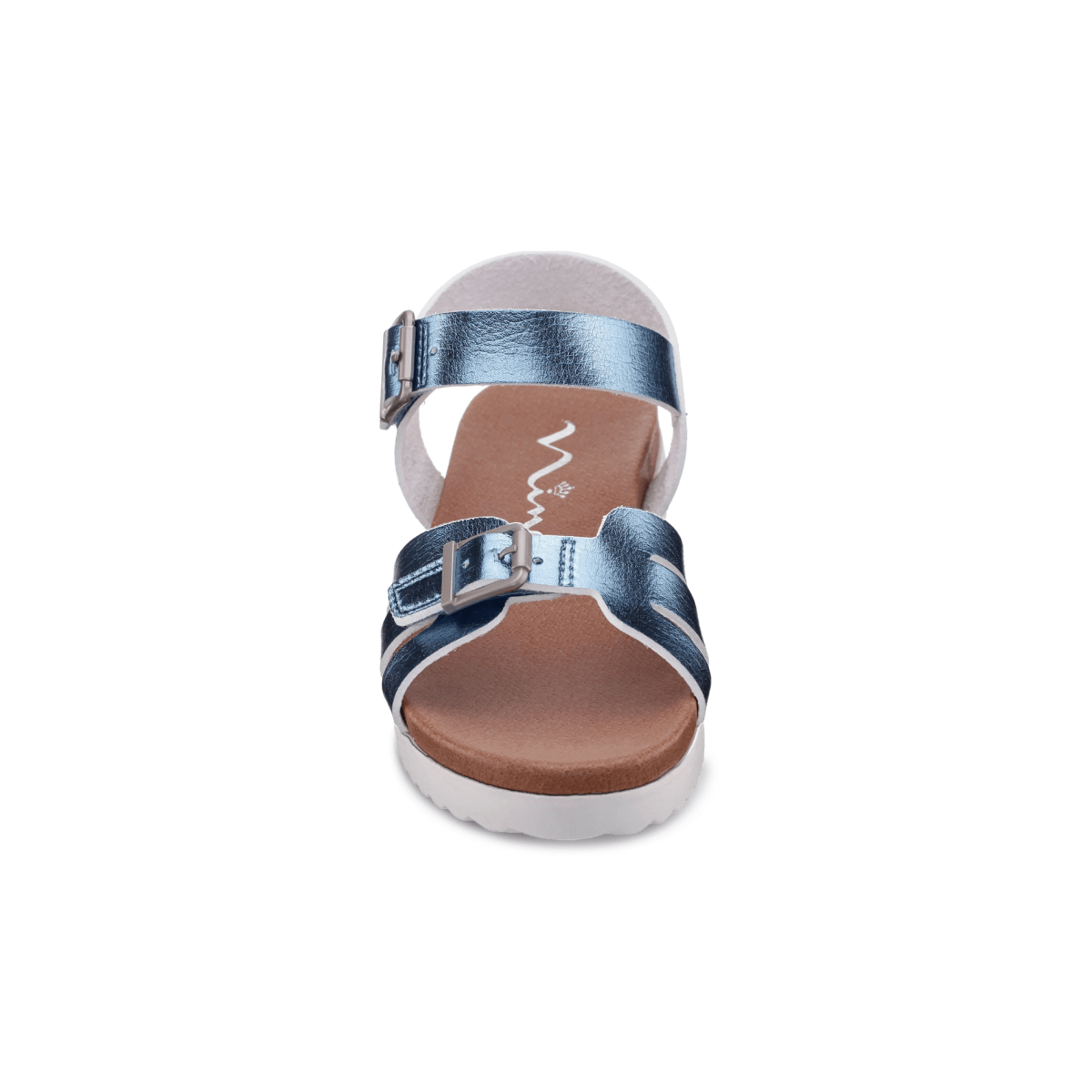 Nina Girls Lacey Blue Metallic - 1092759 - Tip Top Shoes of New York