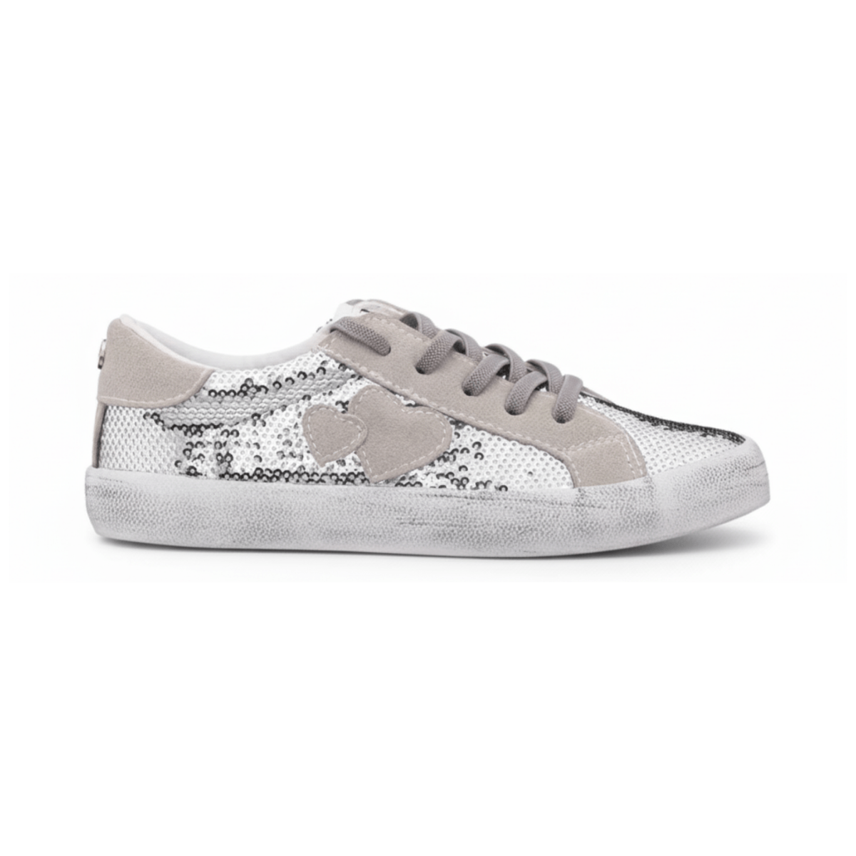 Nina Girls Madelina Silver Sequins - 1082632 - Tip Top Shoes of New York