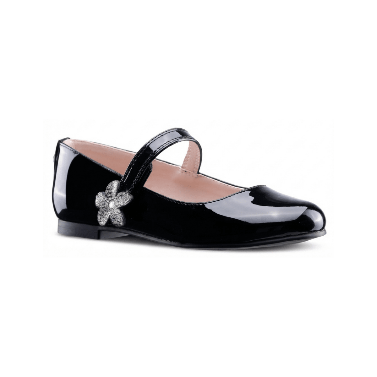 Nina Girls Meryl Black Patent - 1111573 - Tip Top Shoes of New York