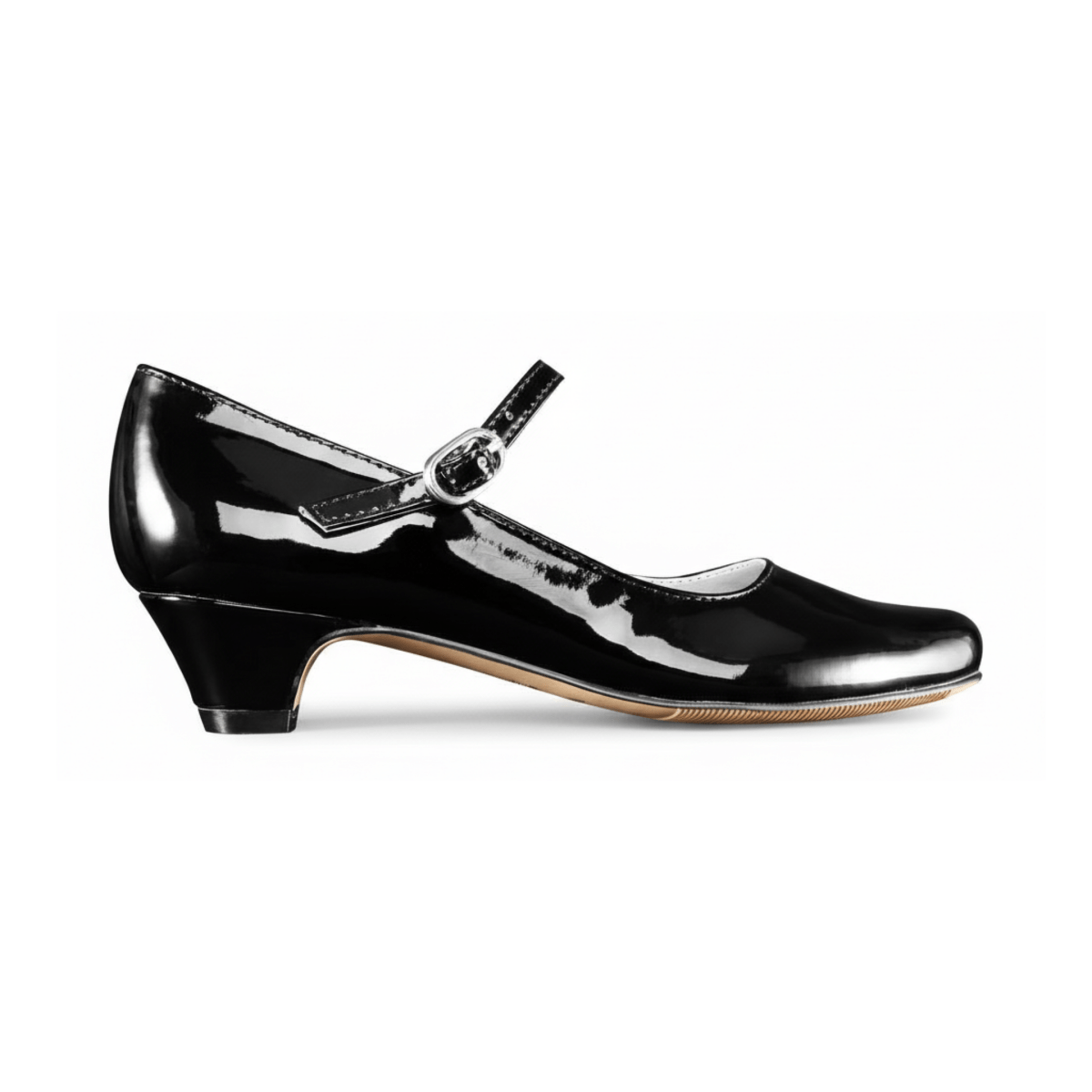 Nina Girls (Sizes 3.5 - 6) Seeley Black Patent - 405351709013 - Tip Top Shoes of New York