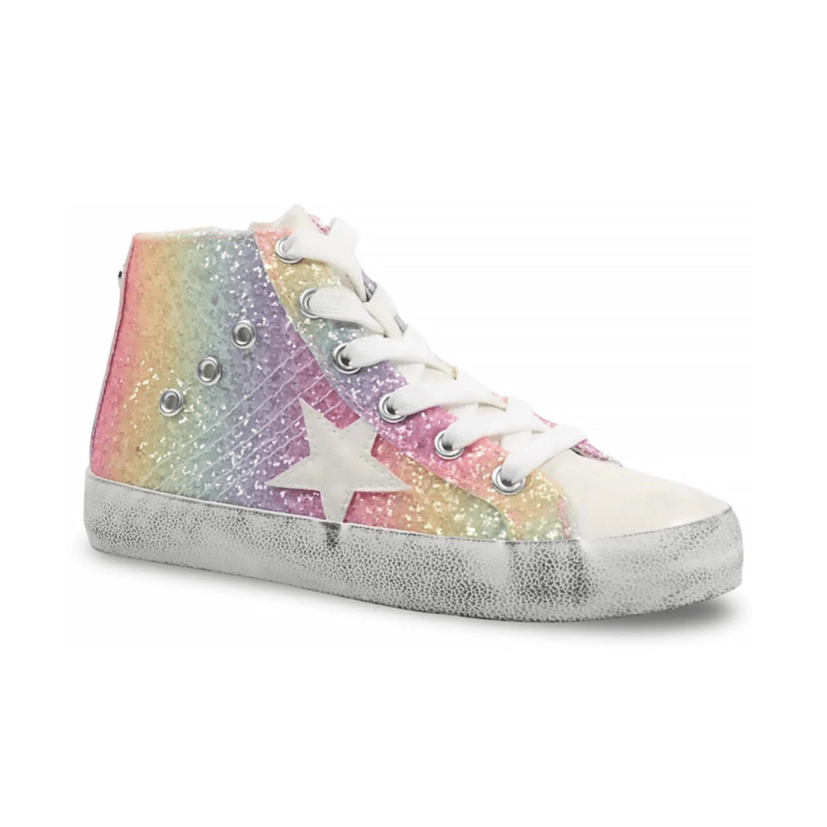 Nina Girls' Taralyn Rainbow Glitter - 1092856 - Tip Top Shoes of New York