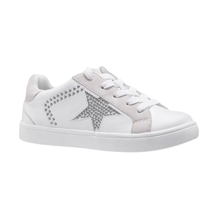 Nina Girl's Zicky White Star - 1088373 - Tip Top Shoes of New York