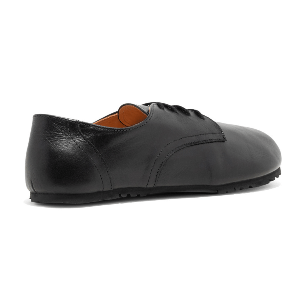 No - Nonsense Barefoot Men's S - L Smooth Laced Tar Black - 9027925 - Tip Top Shoes of New York