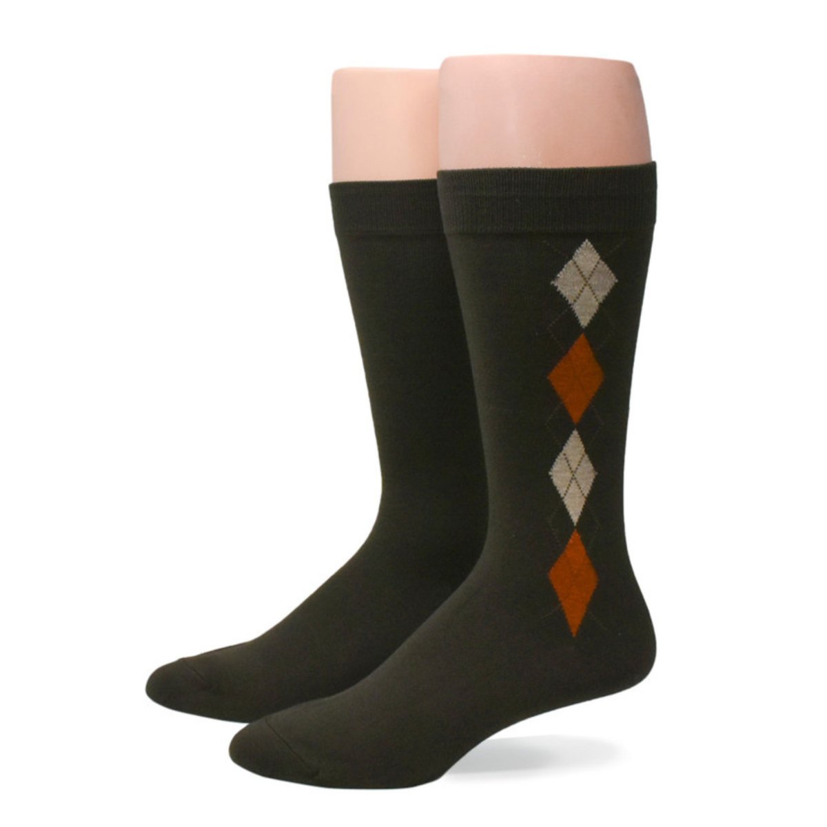No Nonsense Men's Super Soft Argyle Crew Dress Socks Brown 2 - Pack - 9019307 - Tip Top Shoes of New York