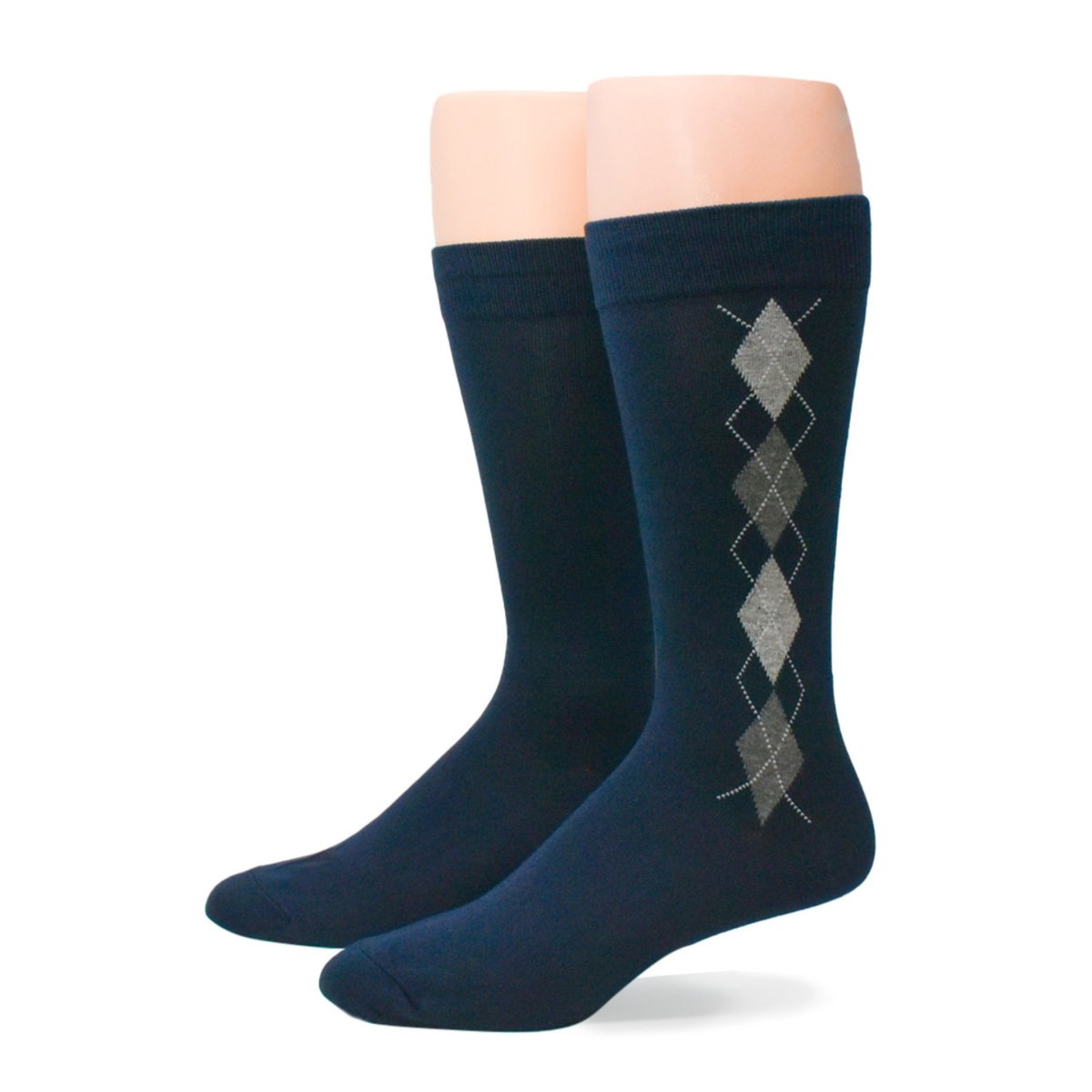 No Nonsense Men's Super Soft Argyle Crew Dress Socks Navy 2 - Pack - 9019306 - Tip Top Shoes of New York
