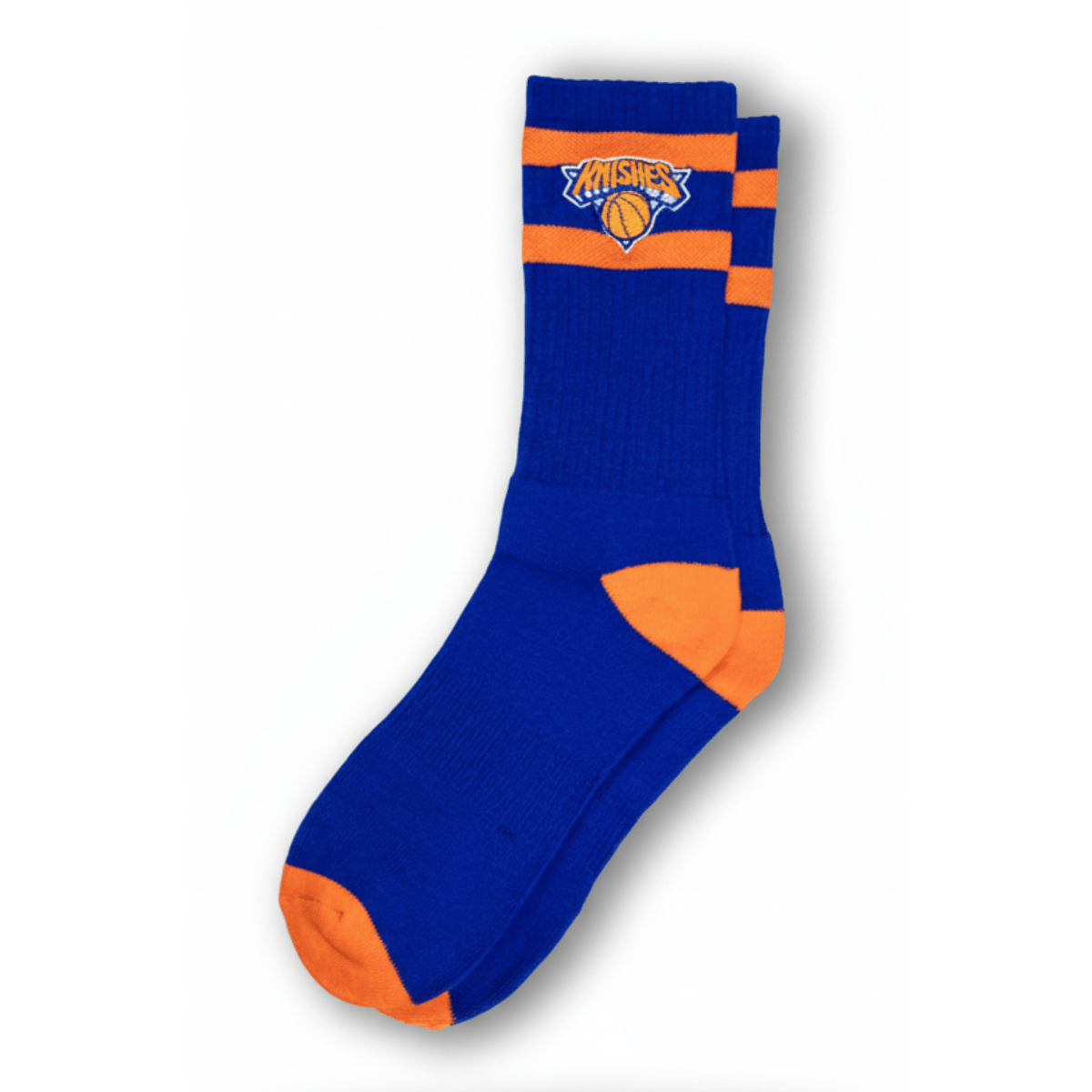 Old Jewish Men Men's Knishes Socks Blue/Orange - 11025704 - Tip Top Shoes of New York