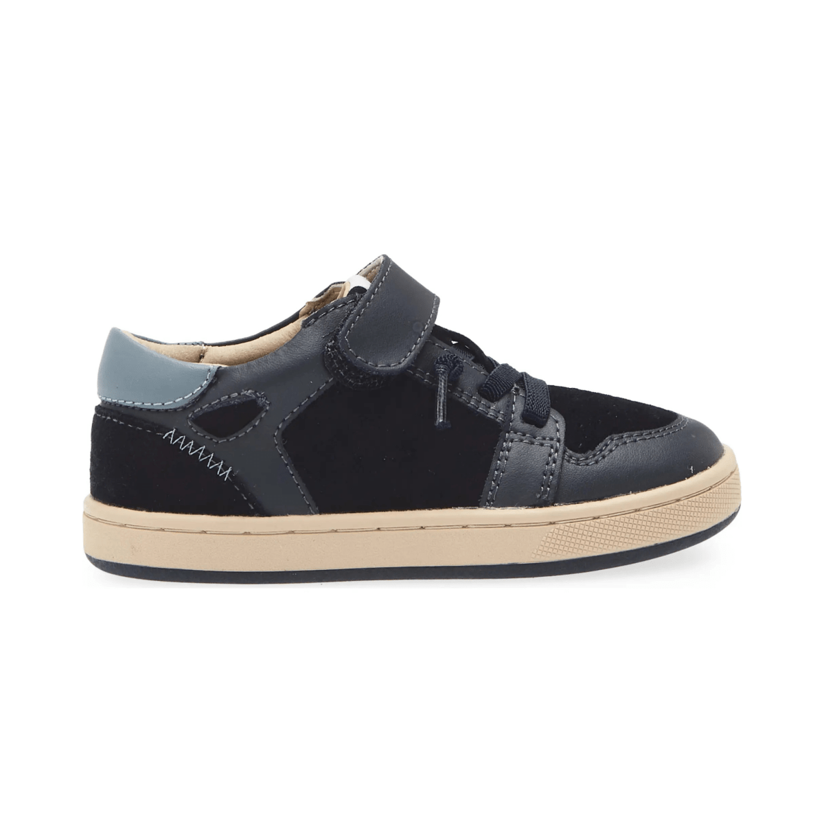 Old Soles Boys City Trainer Navy/Indigo Leather - 1106605 - Tip Top Shoes of New York