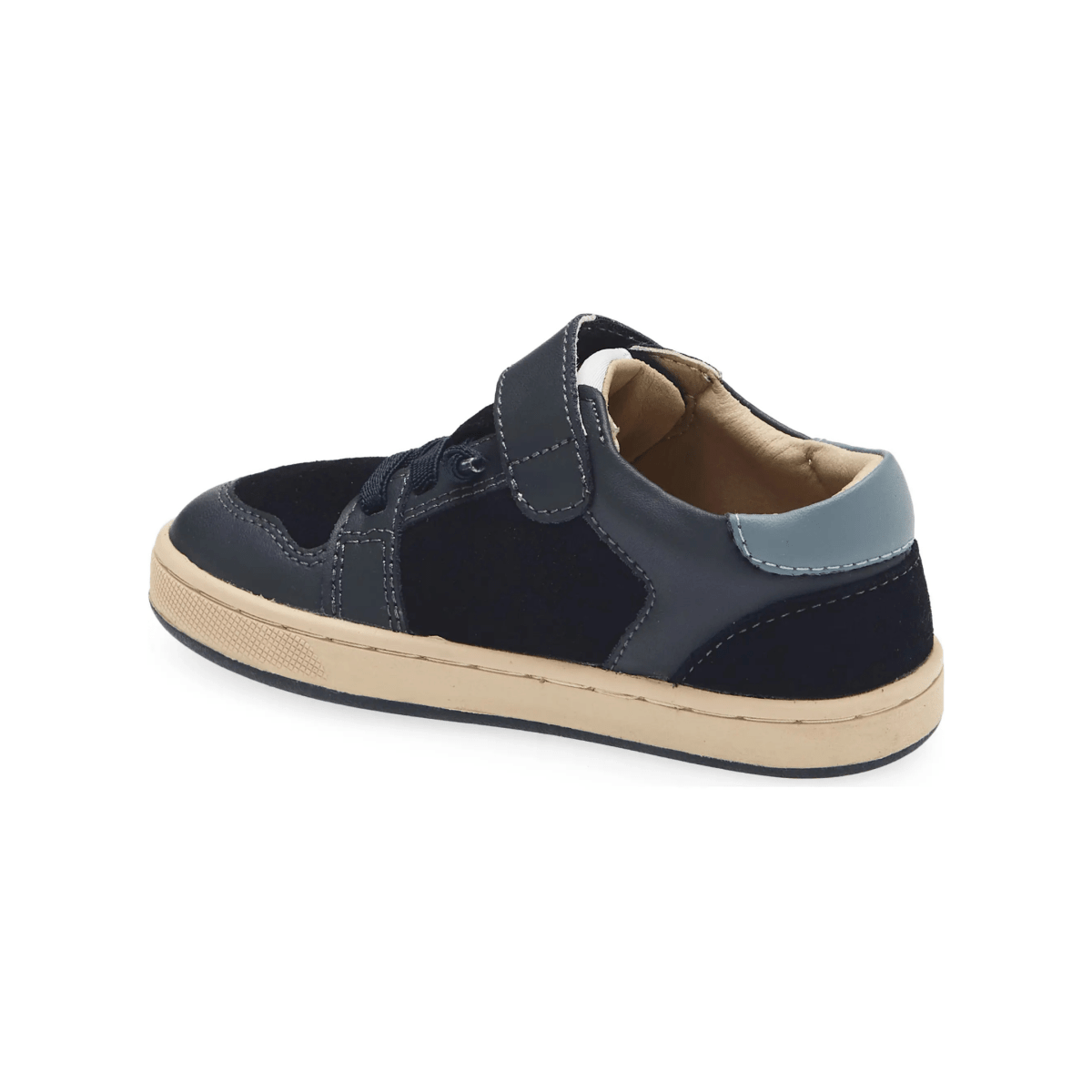 Old Soles Boys City Trainer Navy/Indigo Leather - 1106605 - Tip Top Shoes of New York