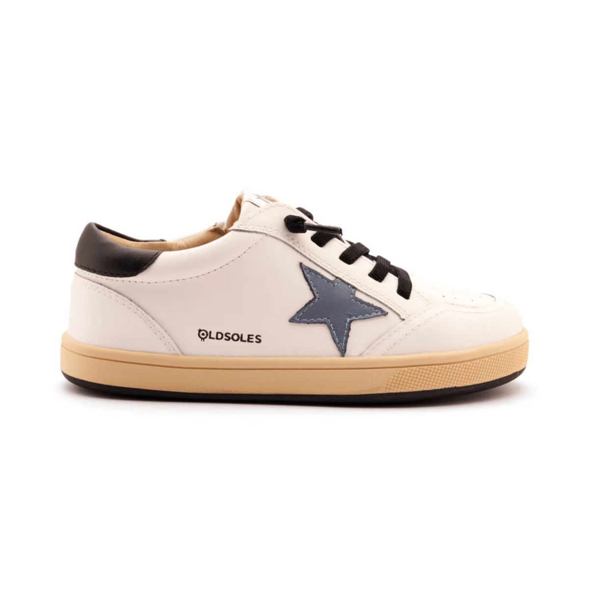 Old Soles Girls' Platinum Runner Snow/Indigo/Black - 1094894 - Tip Top Shoes of New York