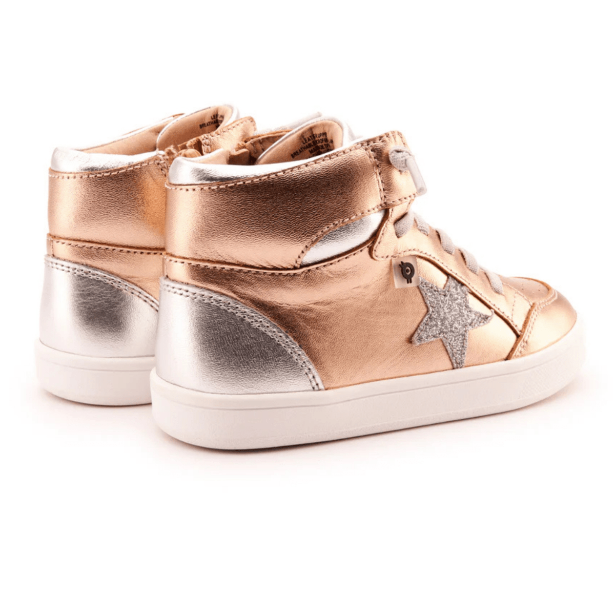 Old Soles Girls' Starling Copper/Glam Argent/Silver/White - 1098605 - Tip Top Shoes of New York