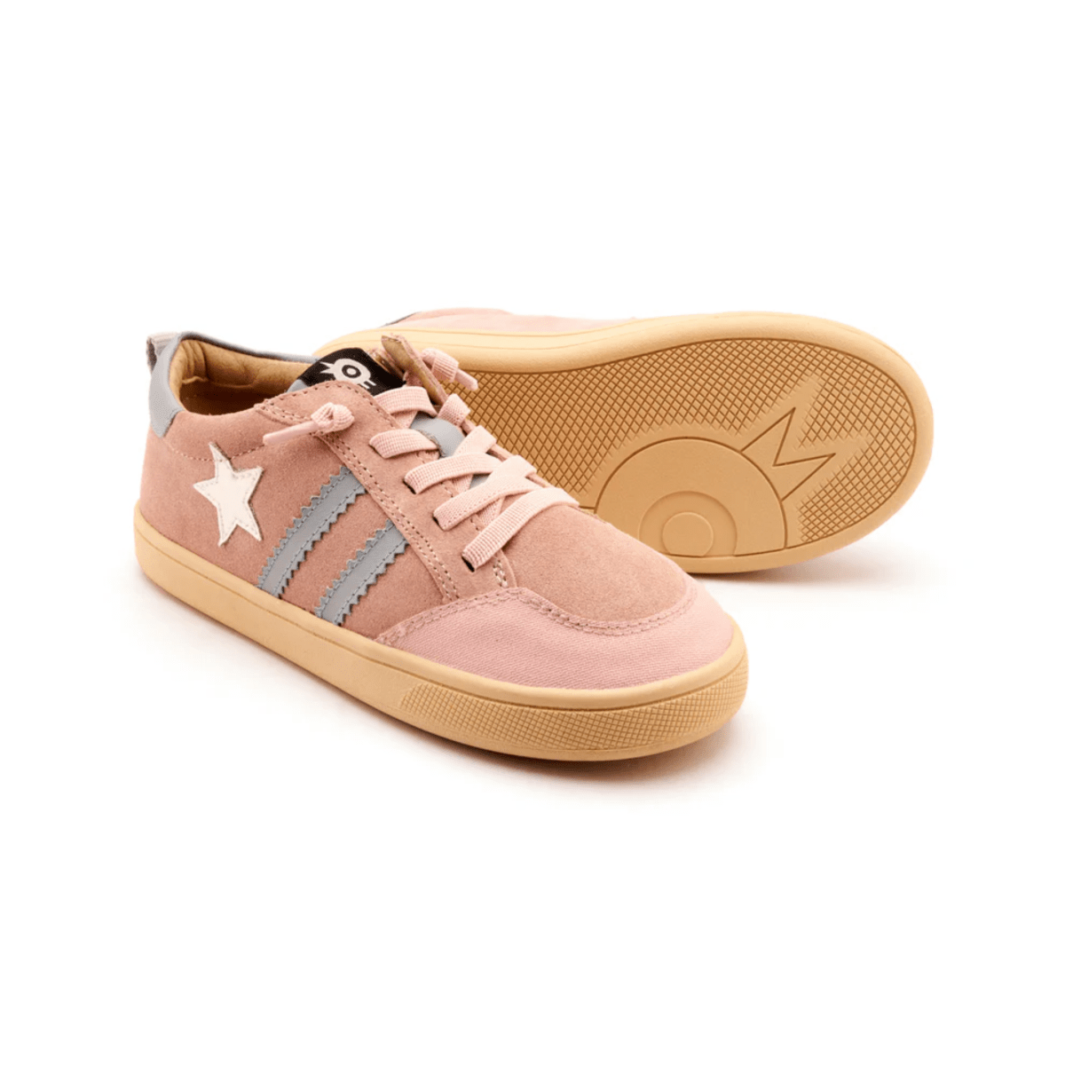 Old Soles Girls' WOS Runner Light Pink Suede/Nacardo Blanco/Dusty Blue - 1094883 - Tip Top Shoes of New York