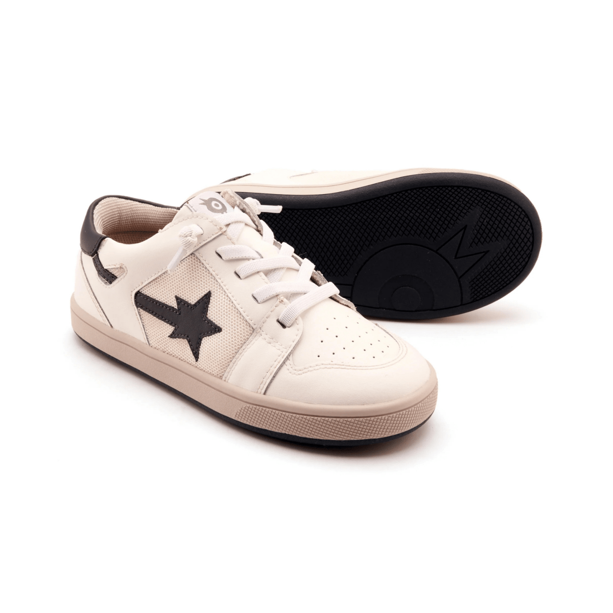 Old Soles Kids Star Runner Snow/Navy/Gris - 1106615 - Tip Top Shoes of New York