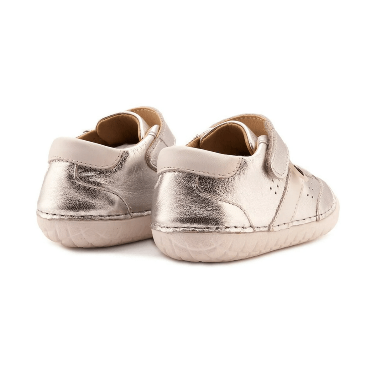 Old Soles Toddlers' Roady Pave Silver/Snow Leather - 1094774 - Tip Top Shoes of New York