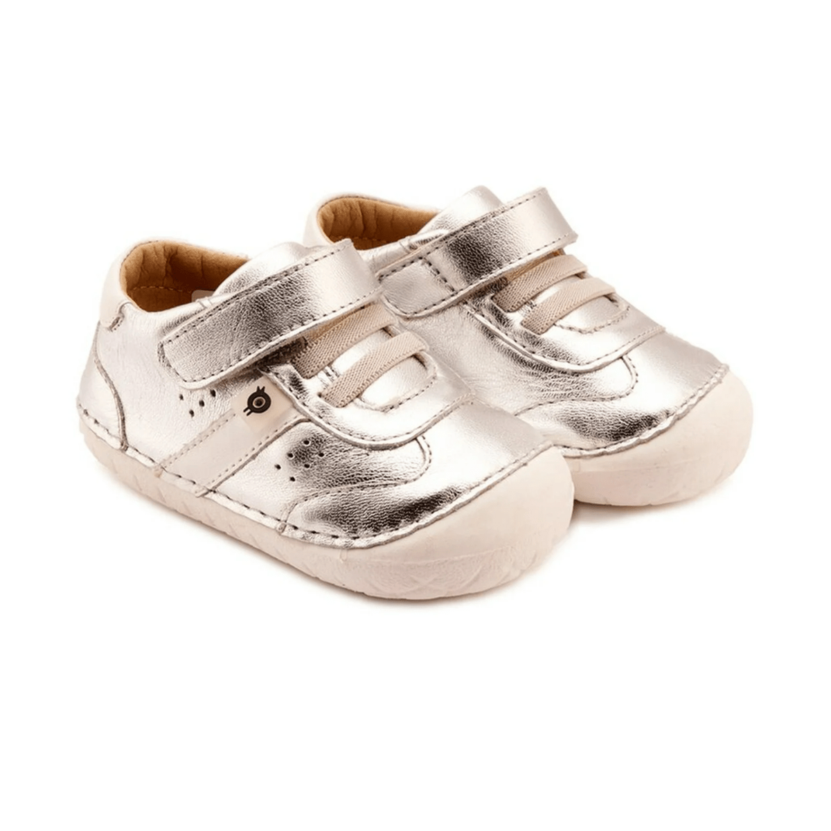 Old Soles Toddlers' Roady Pave Silver/Snow Leather - 1094774 - Tip Top Shoes of New York