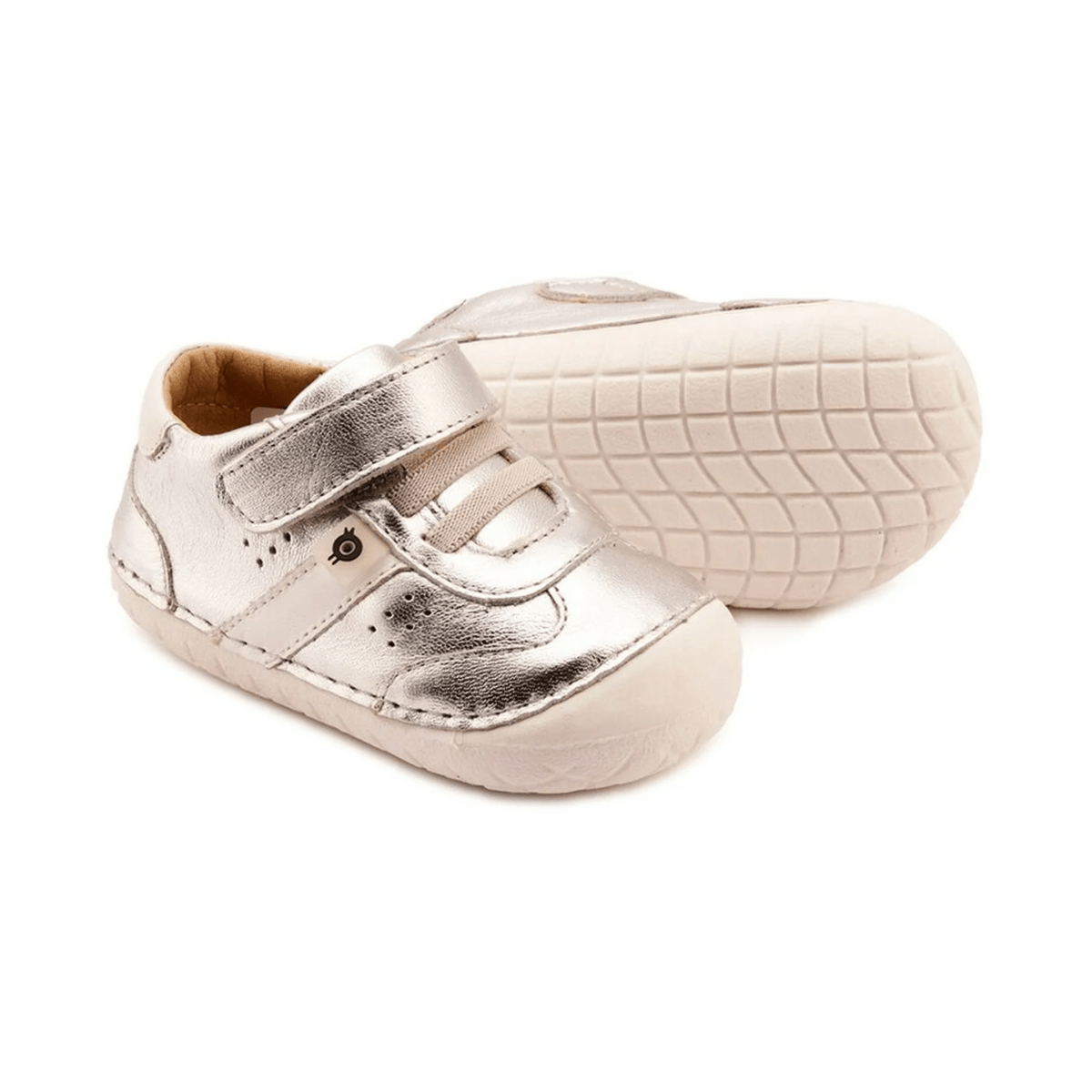 Old Soles Toddlers' Roady Pave Silver/Snow Leather - 1094774 - Tip Top Shoes of New York