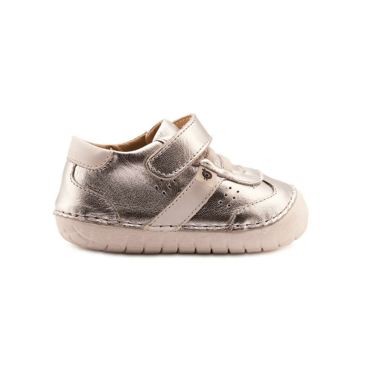 Old Soles Toddlers' Roady Pave Silver/Snow Leather - 1094774 - Tip Top Shoes of New York