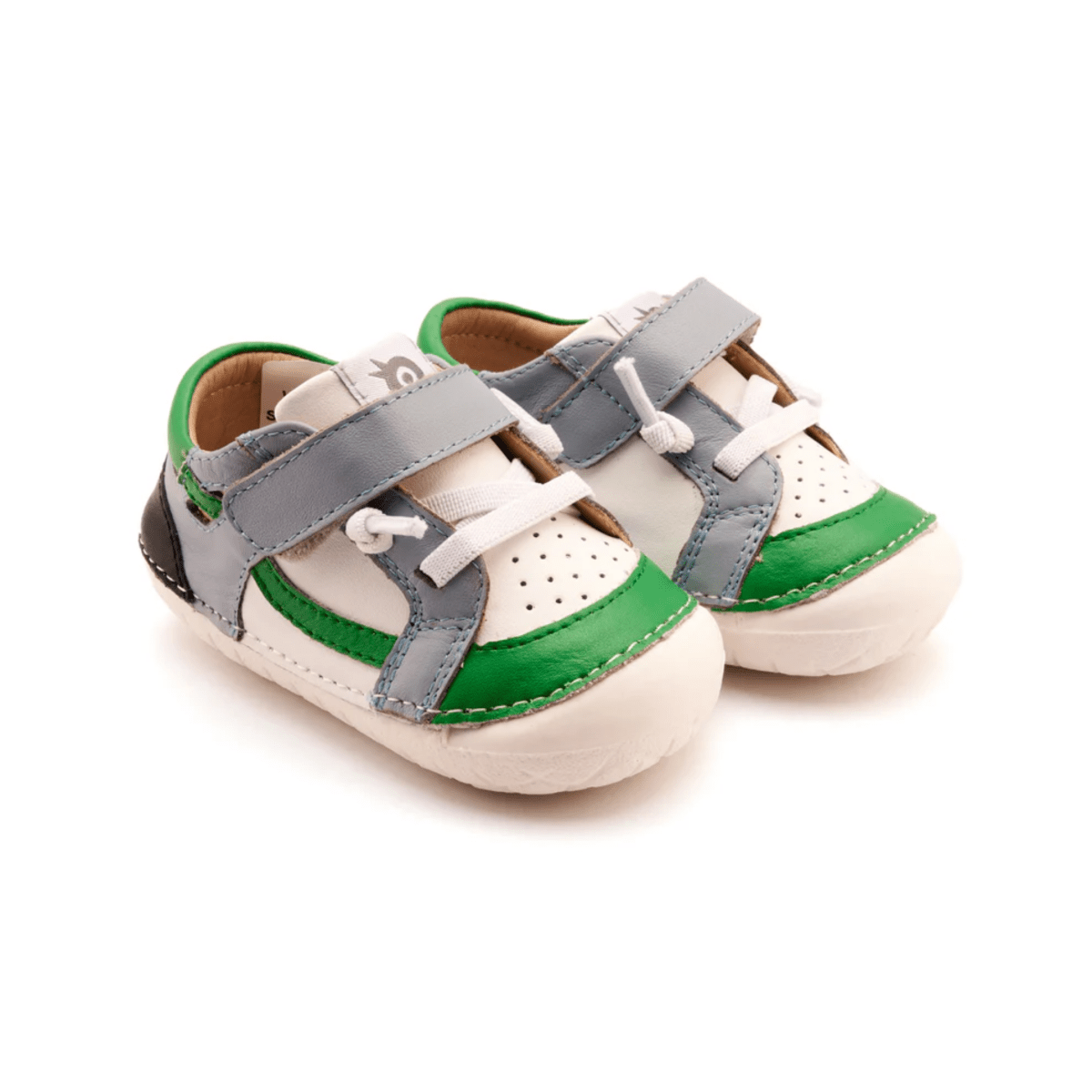 Old Soles Toddlers' Windy Pave Snow/Dusty Blue/Neon Green/Black - 1094784 - Tip Top Shoes of New York