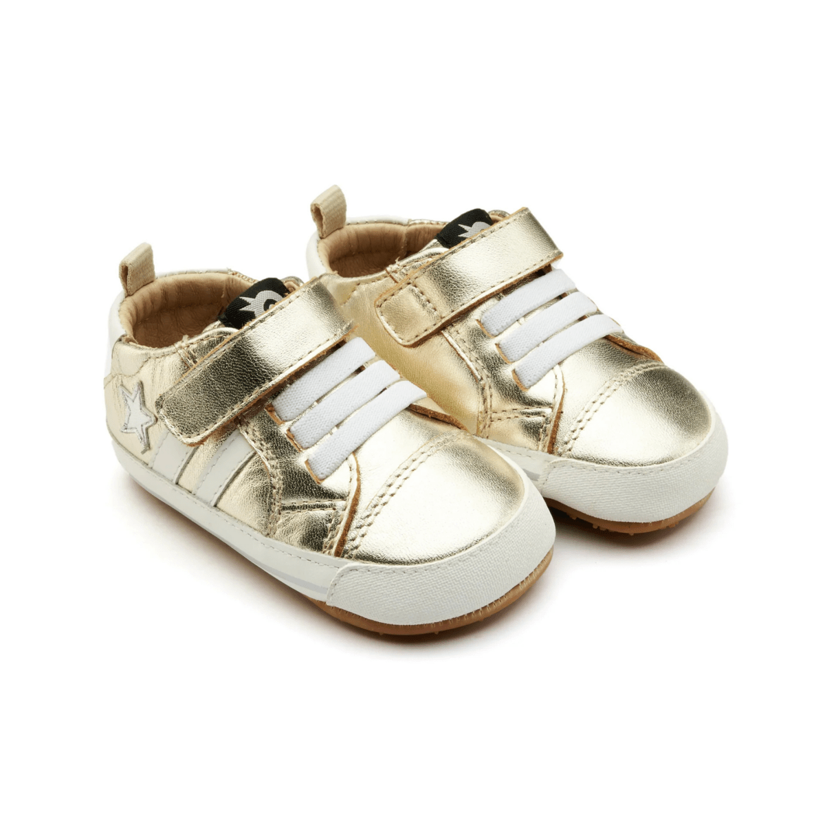 Old Soles Toddlers WOS Baby Gold/Snow/Silver - 1106596 - Tip Top Shoes of New York