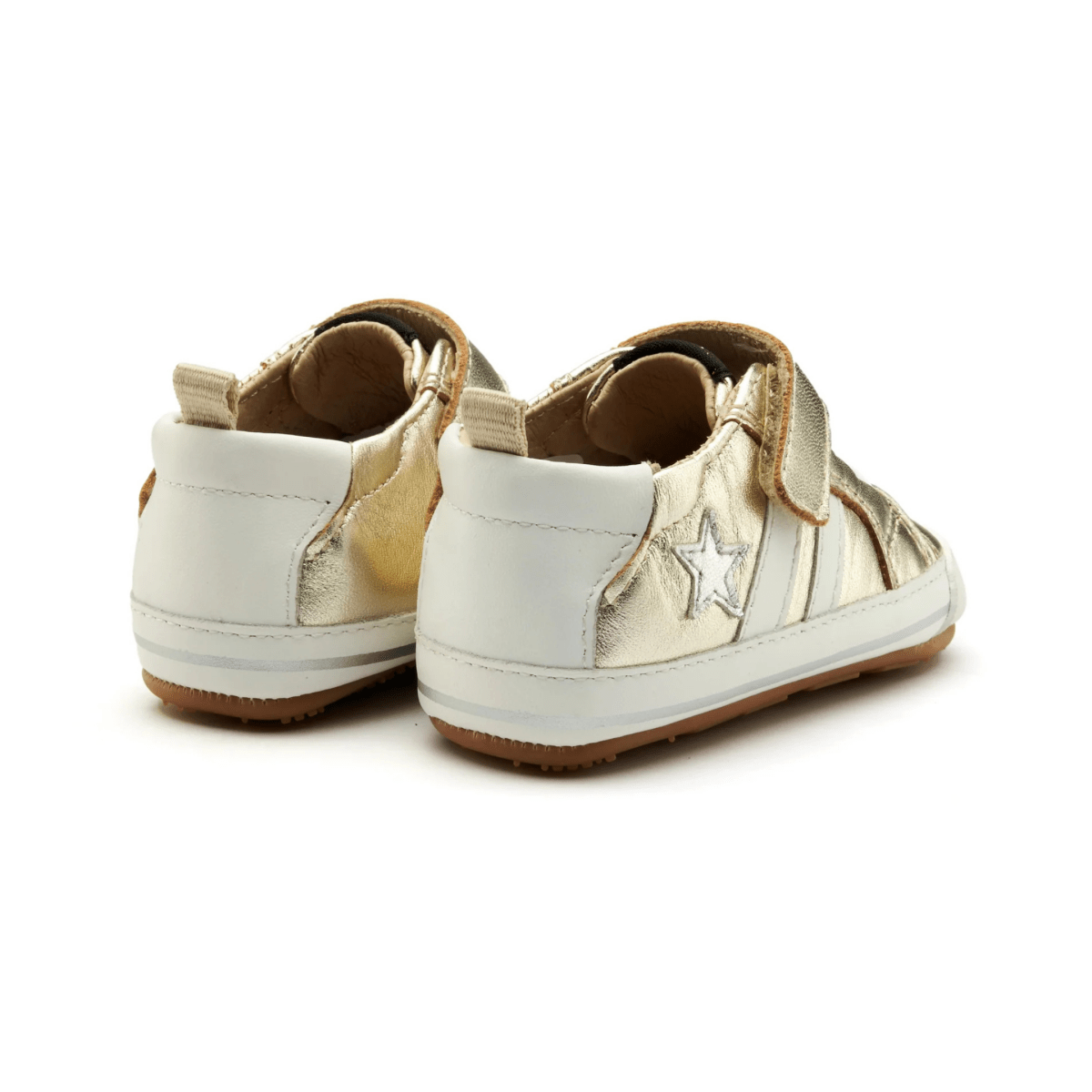 Old Soles Toddlers WOS Baby Gold/Snow/Silver - 1106596 - Tip Top Shoes of New York