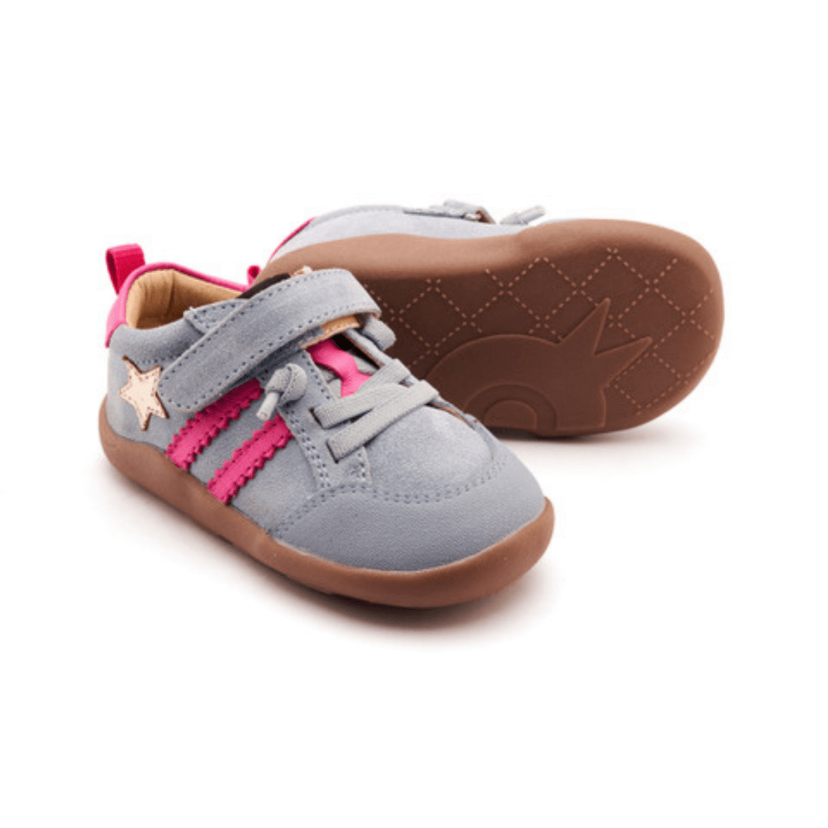 Old Soles Toddlers' WOS Ground Dusty Blue/Pink Suede - 1098537 - Tip Top Shoes of New York