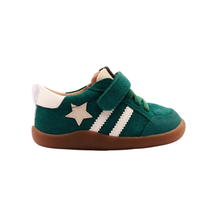 Old Soles Toddler's Wos Ground Emerald Suede/Snow/Sporco - 1087617 - Tip Top Shoes of New York