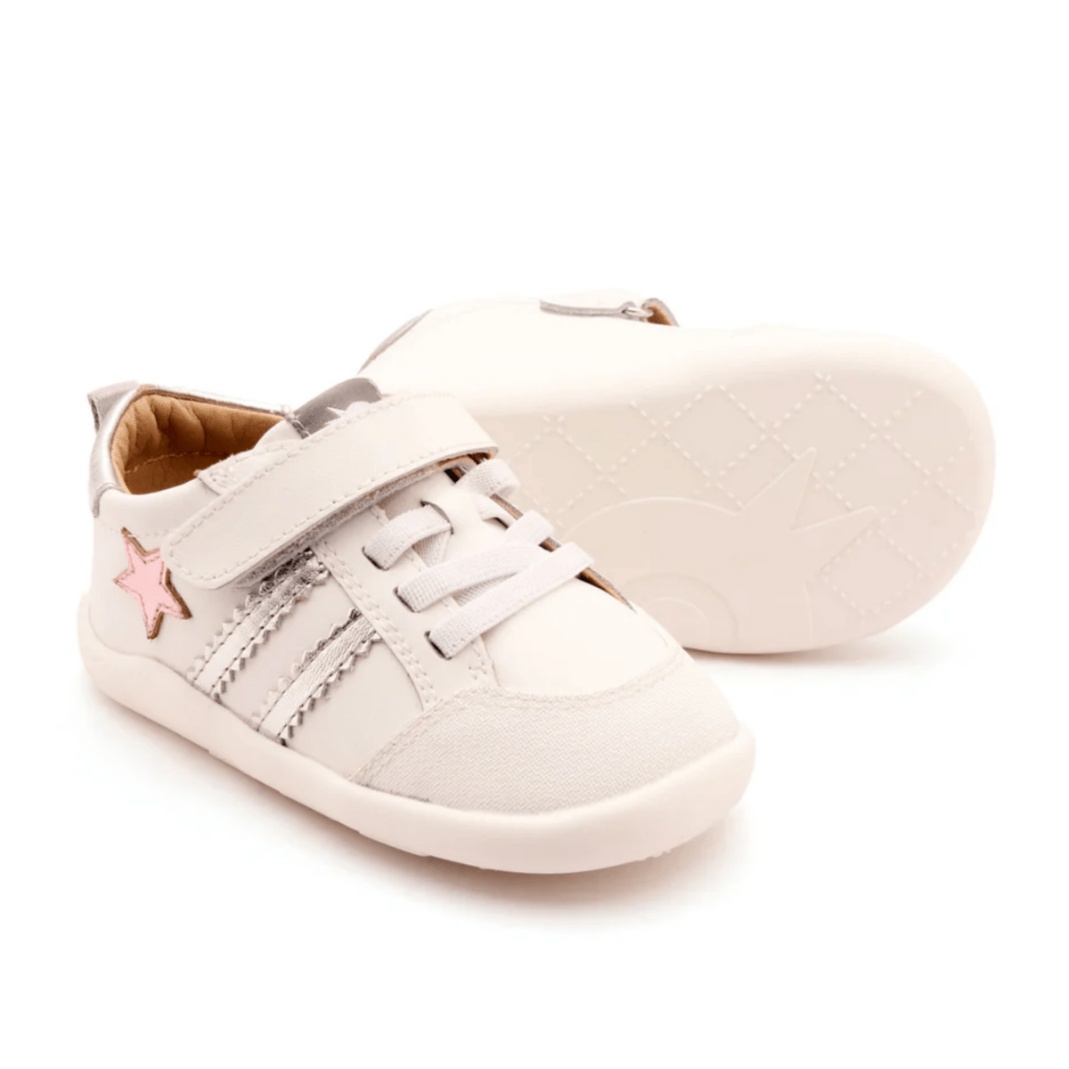 Old Soles Toddlers' WOS Ground Snow/Silver/Pink Frost - 1094840 - Tip Top Shoes of New York