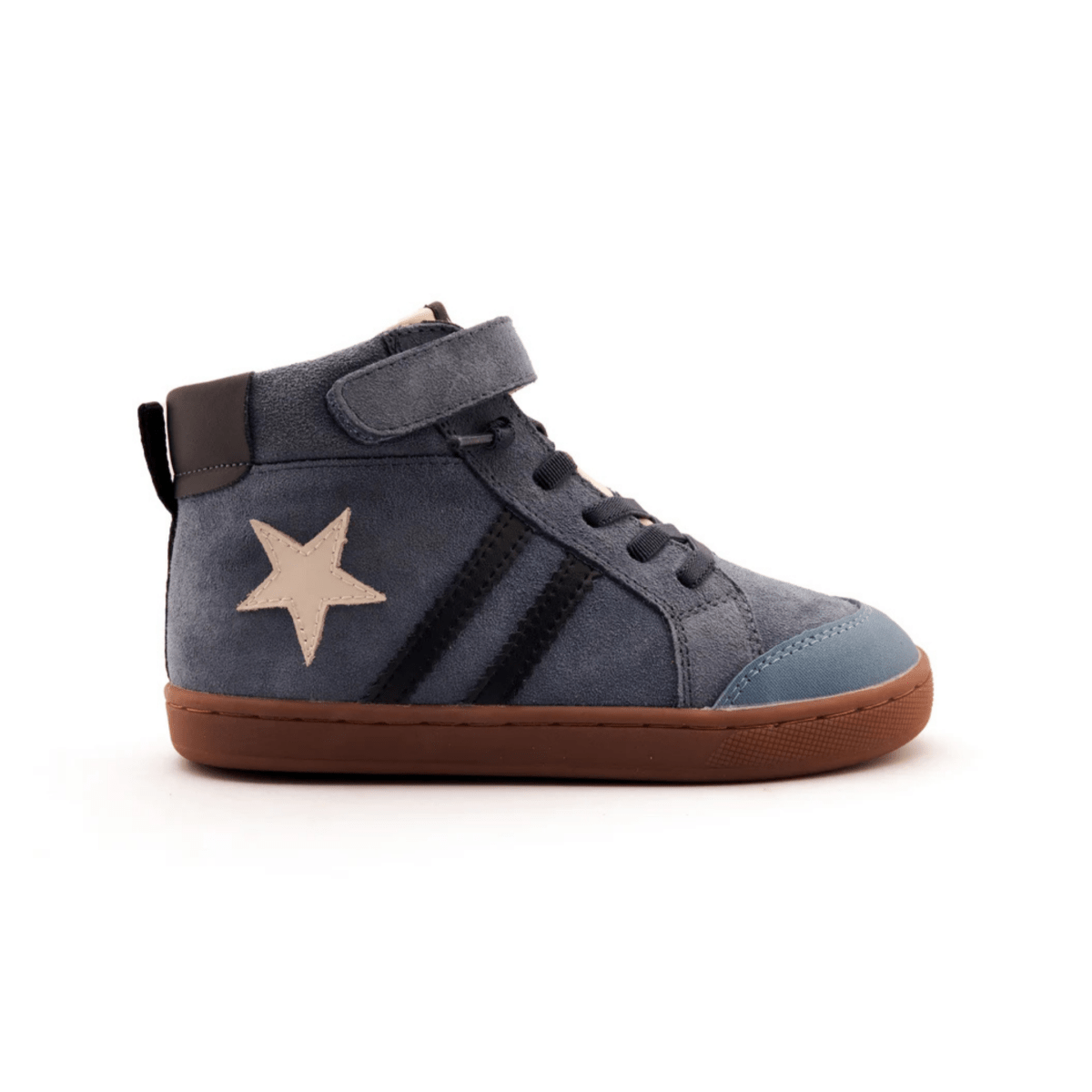 Old Soles Toddlers' WOS High Top Denim Suede/Sporco/Black - 1098586 - Tip Top Shoes of New York