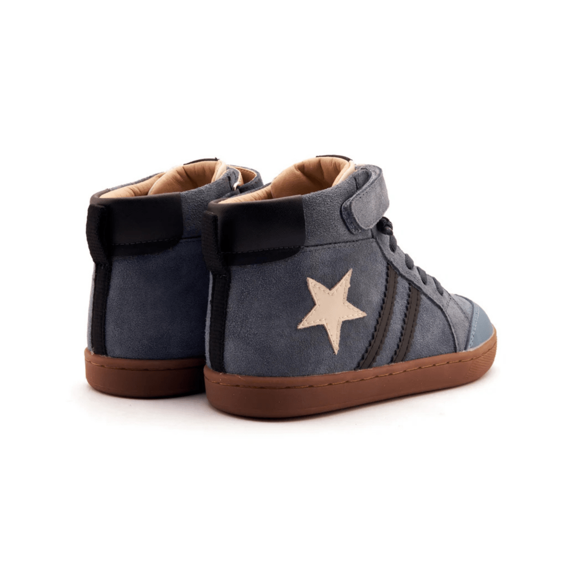 Old Soles Toddlers' WOS High Top Denim Suede/Sporco/Black - 1098586 - Tip Top Shoes of New York