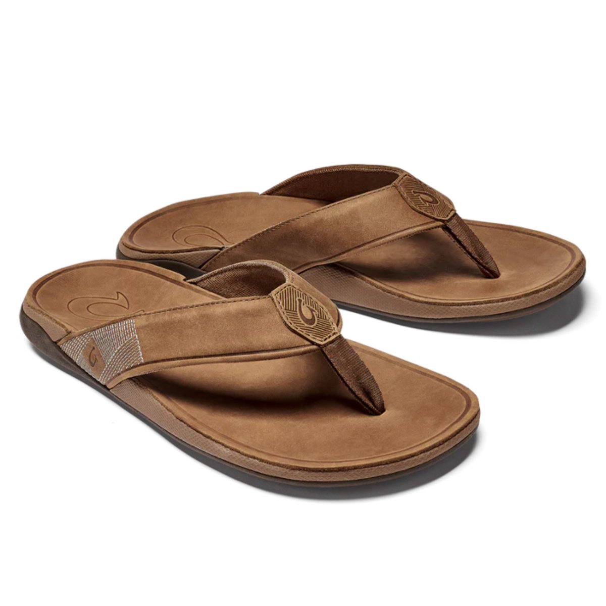 OluKai Men's Tuahine Toffee Leather - 3017859 - Tip Top Shoes of New York