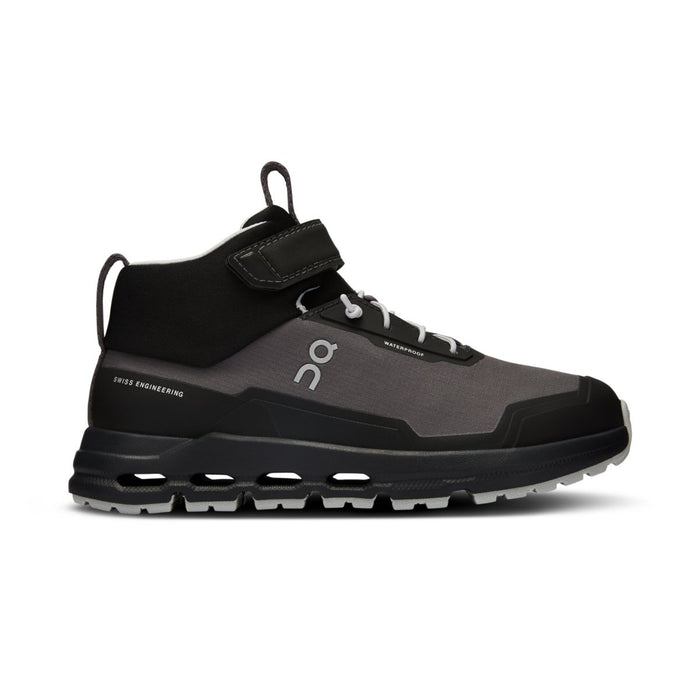 On Running Boy's (Preschool) Cloudhero Mid Waterproof Eclipse/Black - 1086869 - Tip Top Shoes of New York