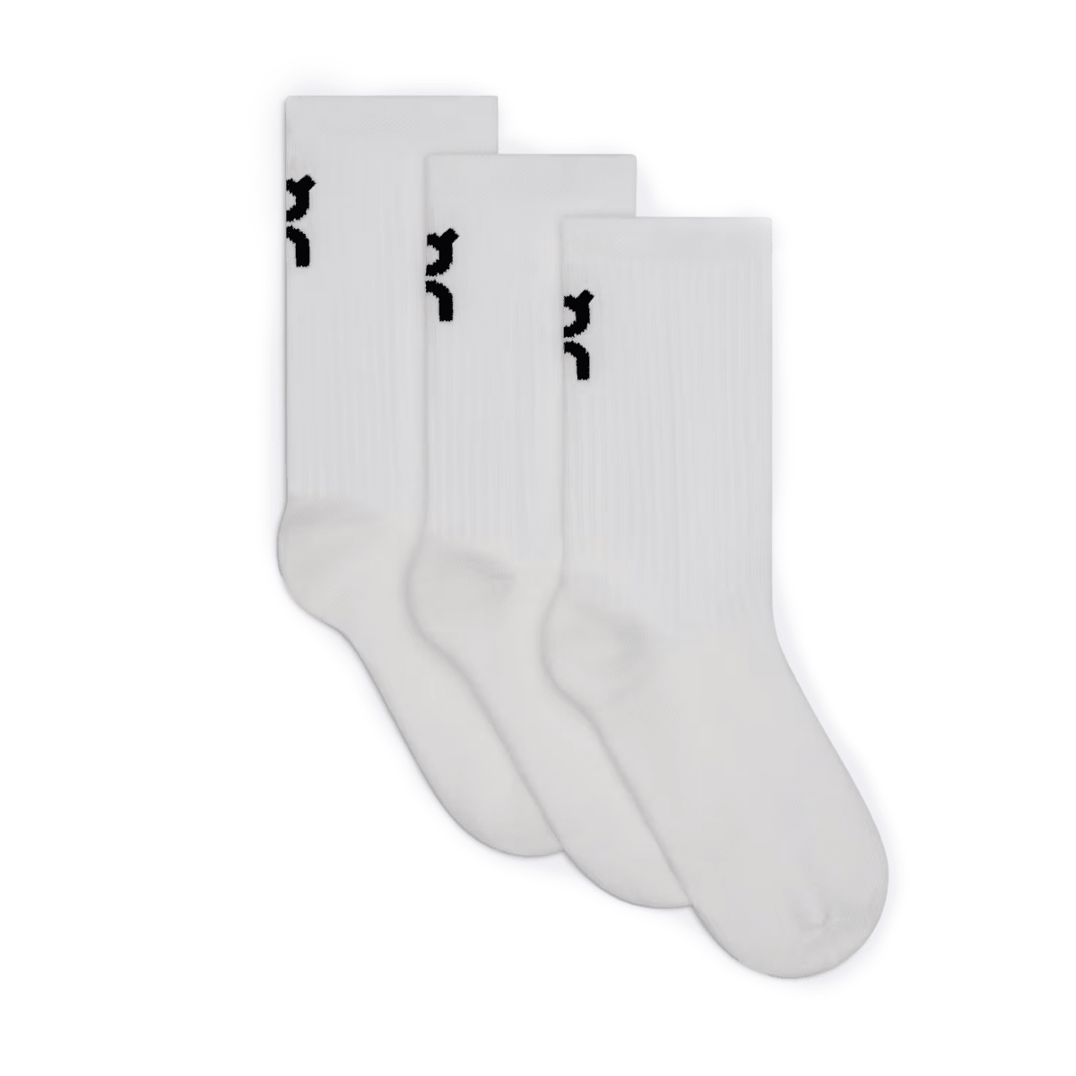 On Running Kids Bloom High 3-Pack Socks White - 1102851 - Tip Top Shoes of New York