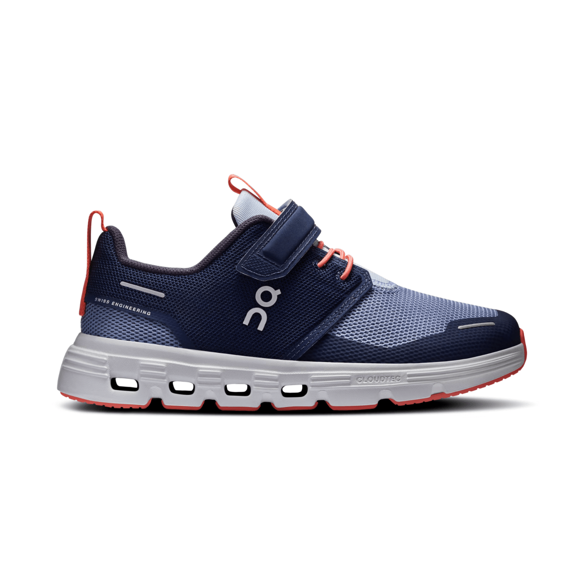 On Running Kids (Preschool) Cloud Play 2 Navy/Nectarine - 1109012 - Tip Top Shoes of New York
