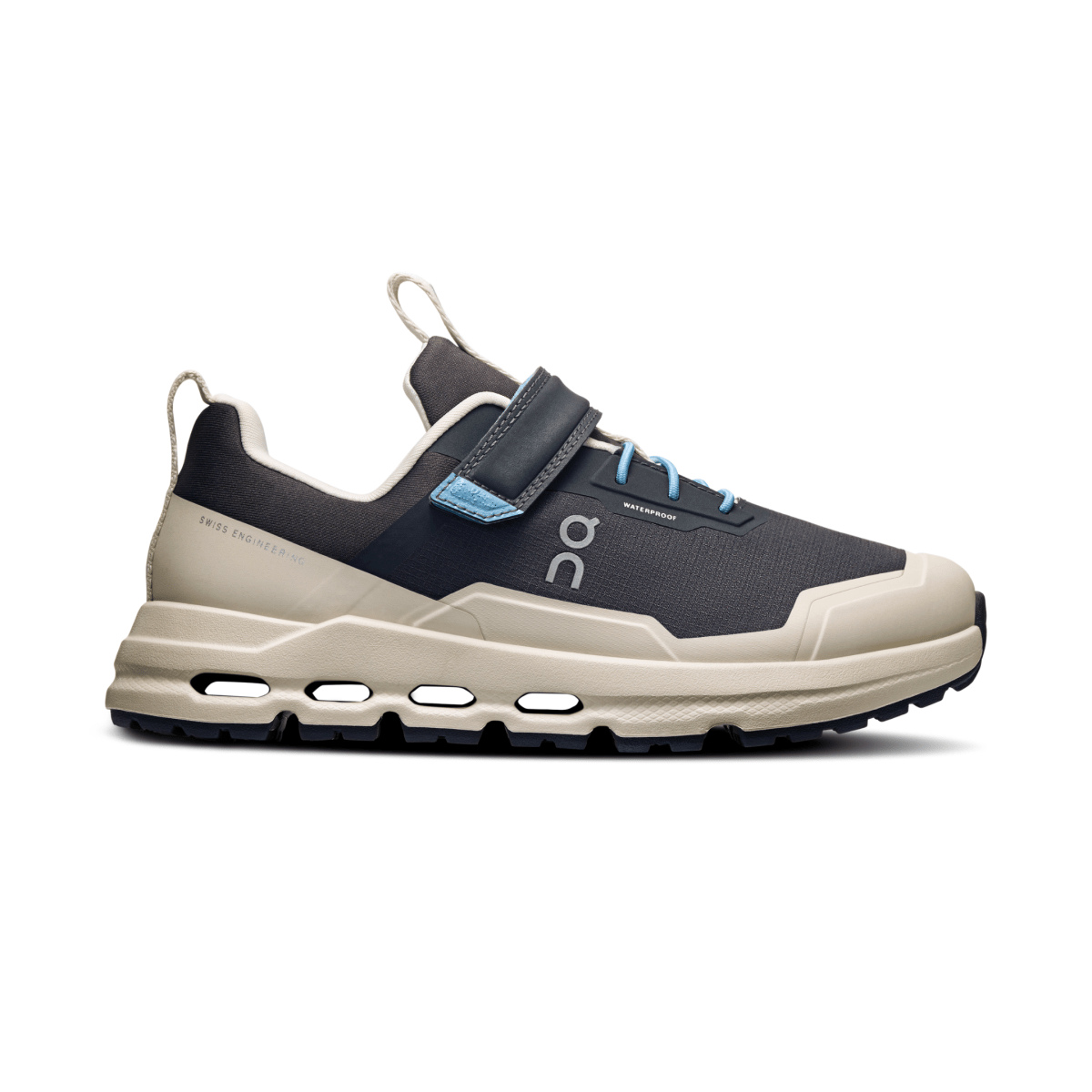 On Running Kid's (Preschool) Cloudhero Waterproof Eclipse/Pearl - 1091777 - Tip Top Shoes of New York