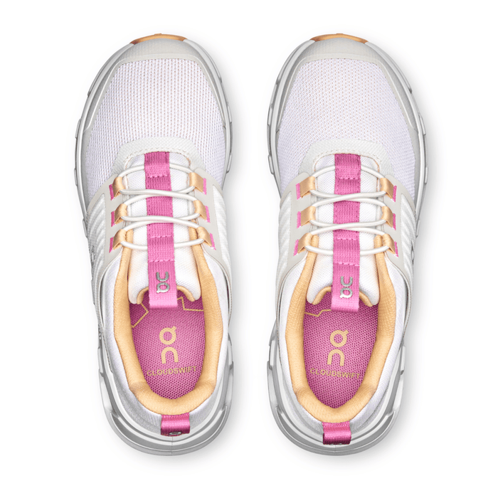 On Running Kid's (Preschool) Cloudswift White/Blonde - 1091675 - Tip Top Shoes of New York