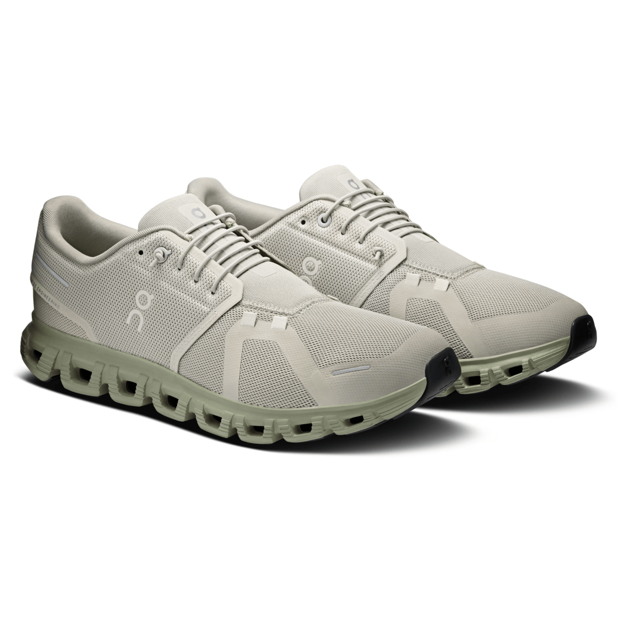 On Running Men's Cloud 6 Brume/Olive Green - 11022249 - Tip Top Shoes of New York